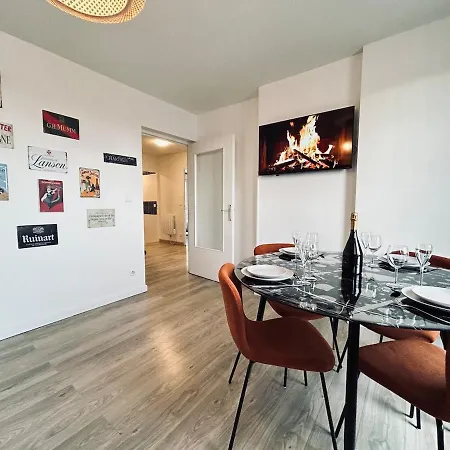Champagne T3 Avec Balcon Et Garage Vue Basilique * 兰斯
