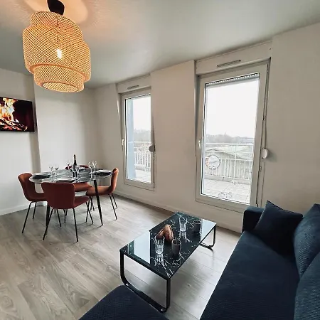 公寓 Champagne T3 Avec Balcon Et Garage Vue Basilique *